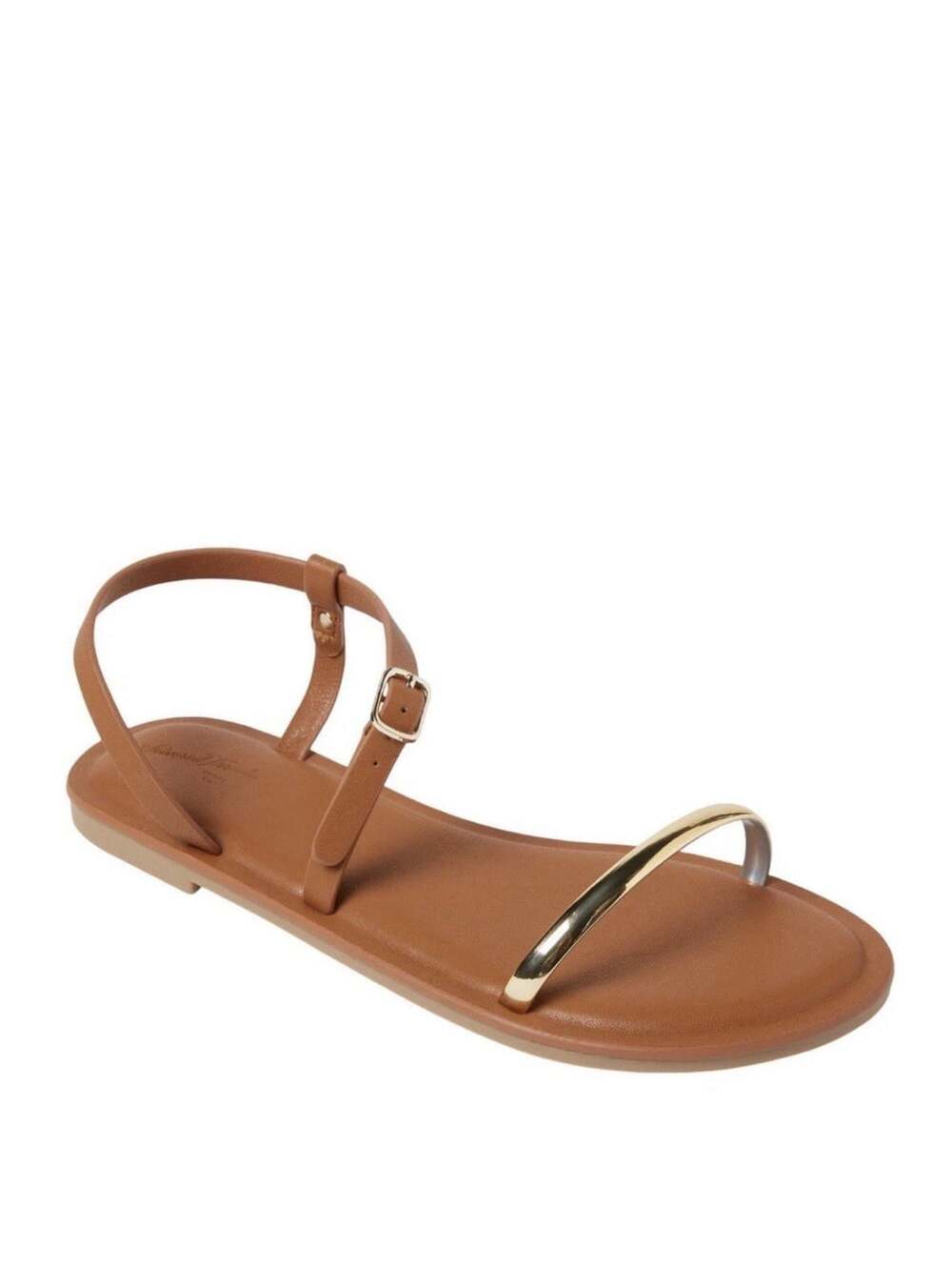 Universal Thread Women’s Mildred Ornament Ankle Strap Sandals Tan Brown So 9.5